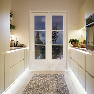 Parallelle keukenopstelling