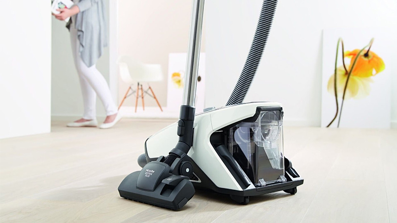 Parkeersysteem voor de stofzuigpauze.