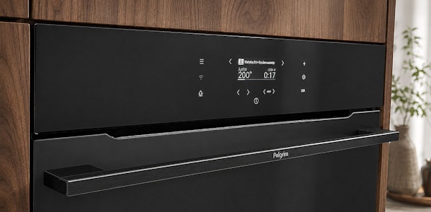 TFT-kleurendisplay van de Pelgrim 8-serie oven met programma en temperatuur