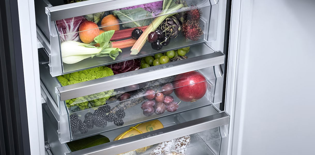 Koellades met PerfectFresh Pro voor langdurige versheid dankzij instelbare luchtvochtigheid