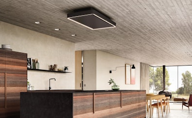 Plafondafzuigkap zonder afvoerkanaal