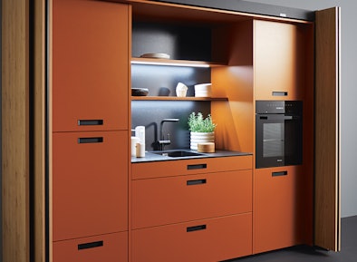 Het pocketsysteem als pantry-keuken