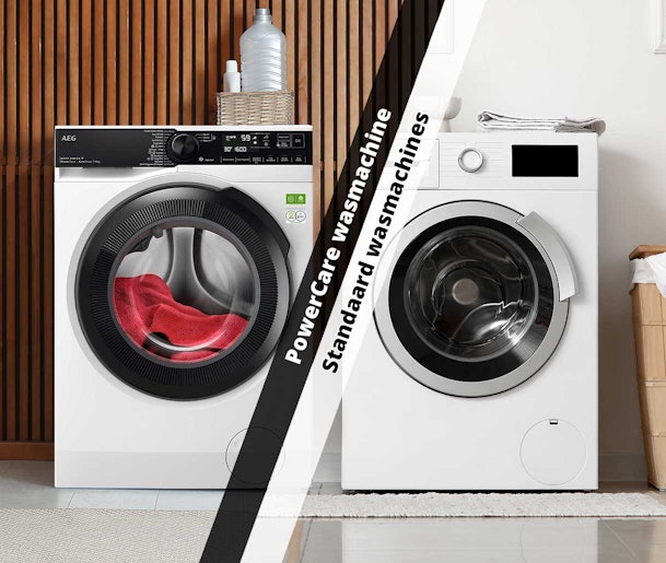 PowerCare vs standaard wasmachines