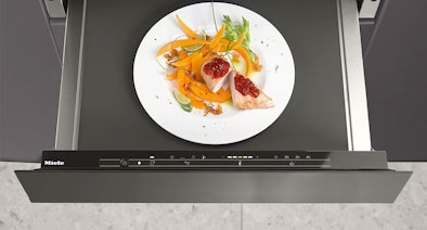 Miele warmhoudlade met precisie temperatuurregeling 30-80 graden Celsius warmhouden gerechten professioneel