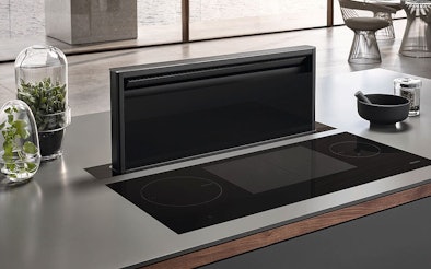 Miele afzuigkap premium design in RVS en glas