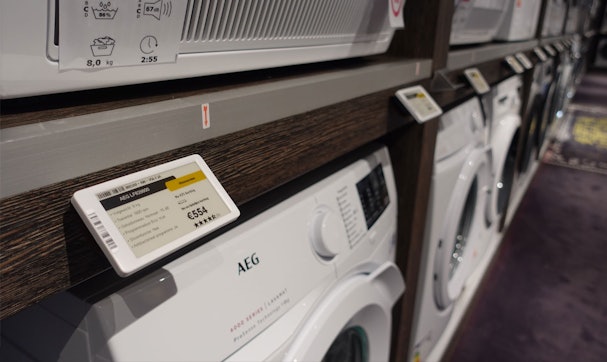 Door onze elektronische prijslabels is prijzen vergelijken overbodig.