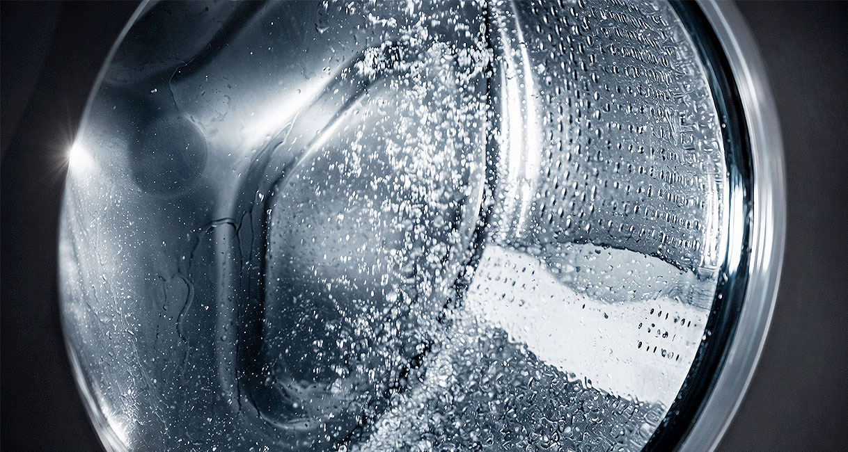 Pro Wash systeem met actieve watersproeiers