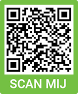 Scan de QR-code en steun stichting Ski-Uniek