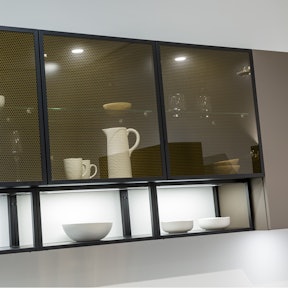 Glaskast met Quadrat Glass
