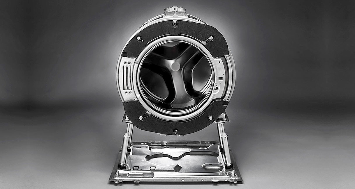 Quattro Construction ophangsysteem van wasmachine