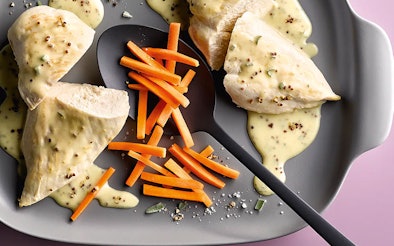 Gerecht bereid met Miele Quick & Gentle magnetronfunctie voor gelijkmatige verwarming en perfecte textuur