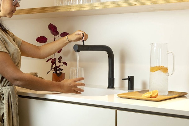 Quooker front kraan zwart