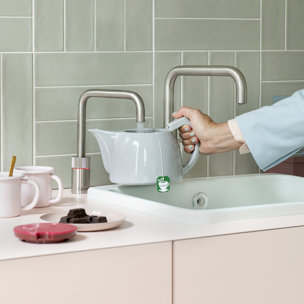 Quooker Nordic Square Twintaps