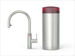 Quooker Flex RVS kraan met COMBI+ reservoir – complete set met kokendwaterkraan en boiler