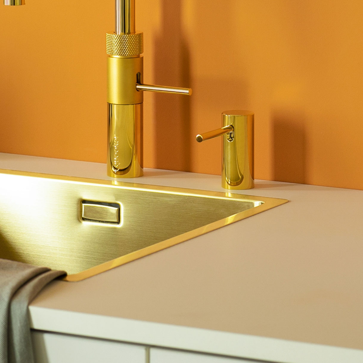 Quooker zeeppomp goud