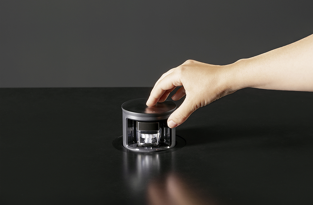 BORA QVac heeft een uniek installatieconcept.