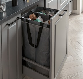 Recycling keukenlade