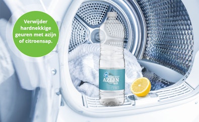 Reinigen droogtrommel met azijn en citroen.