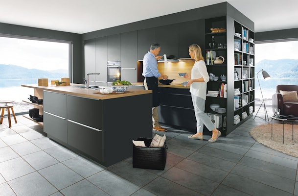 Reinigen glazen fronten keuken
