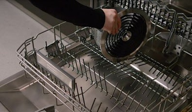 Eenvoudig te reinigen in de vaatwasser