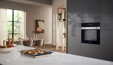 Miele oven AirFry gezond frituren zonder vet revolutionaire hetelucht technologie knapperige resultaten moderne keuken