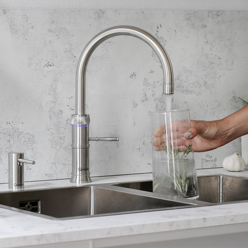 Roestvrij staal is een tijdloos materiaal.