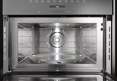 Miele inbouwmagnetron met hygiënische roestvrijstalen ovenruimte