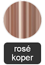 Quooker kleurstaal rosé koper – zachtroze metallic finish