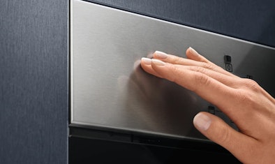 De anti-fingerprint coating op de rvs afwerking