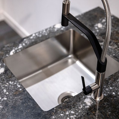 RVS onderbouw spoelbak