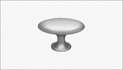 knop s140 edelstaalkleurig
