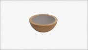 houten knop s157 eiken natuur agaatgrijs