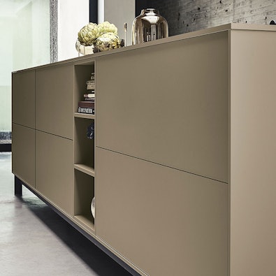 Sahara Beige kleurblok met open kast