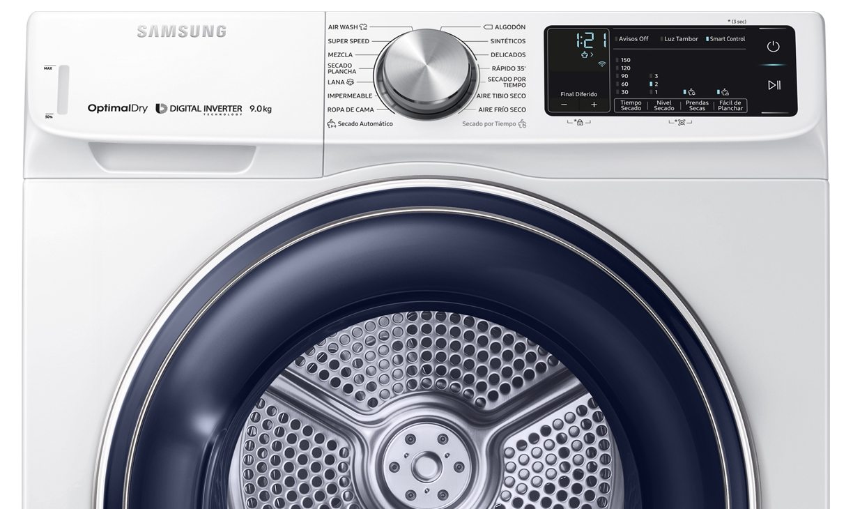 Kies je een Samsung droger van 7, 8 of 9kg