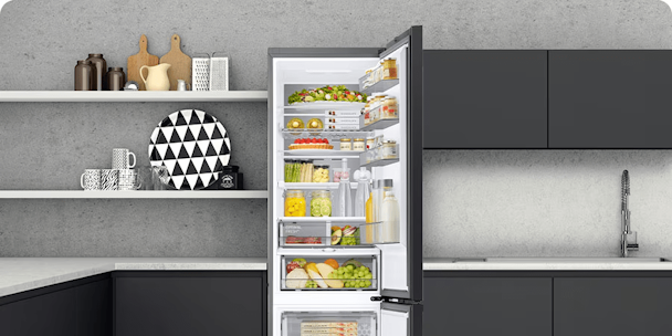 Samsung vlakke deur 90°C koelkast