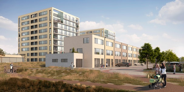 De Santfort woontorens in Zandvoort