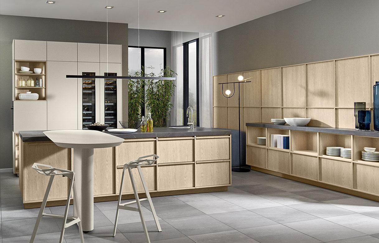 Scandinavische woonkeuken