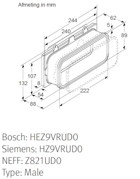 Schets verbindings element