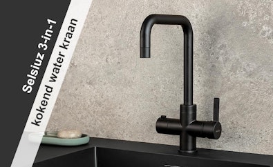 Selsiuz 3-in-1 kokend water kraan
