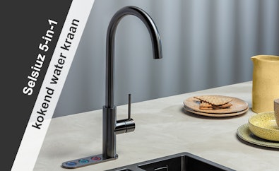 Selsiuz 5-in-1 kokendwaterkraan