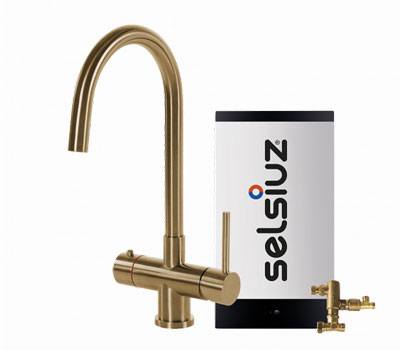 Selsiuz Gold rond model met Combi extra boiler