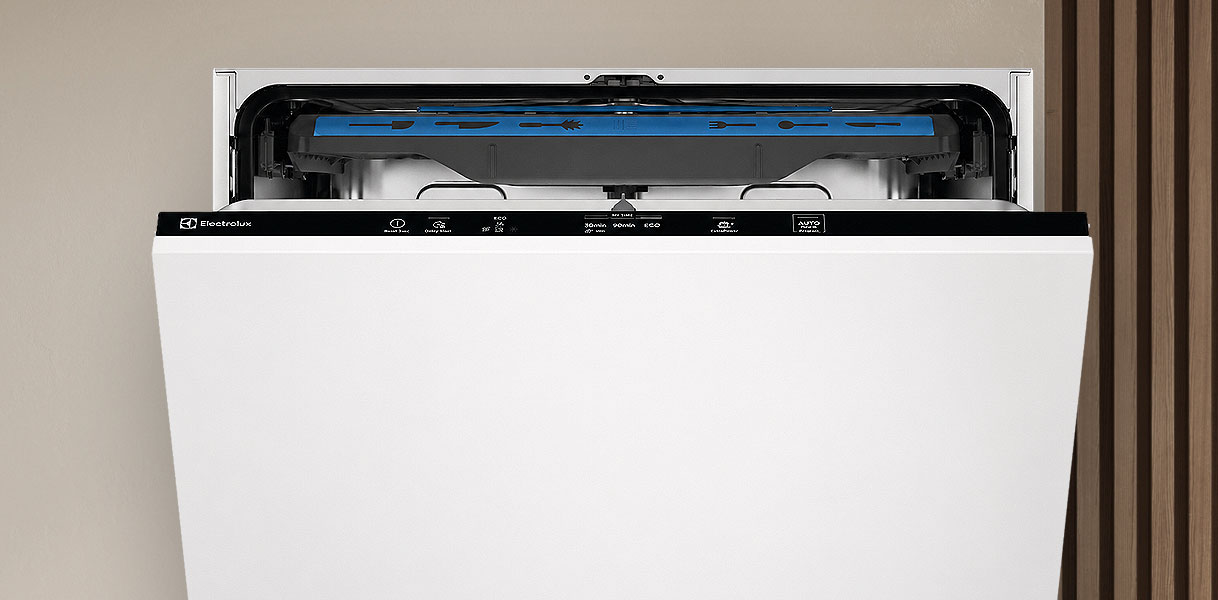 Electrolux vaatwasser uit de 600-serie met acht programma's en touch-bediening