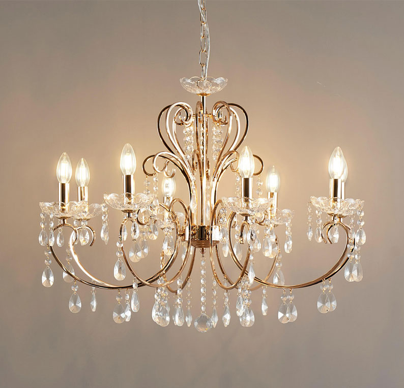 Sfeervolle kroonluchter verlichting