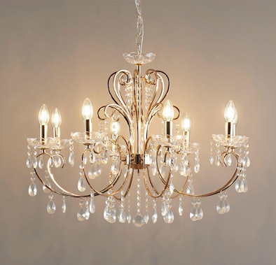 Sfeervolle kroonluchter verlichting