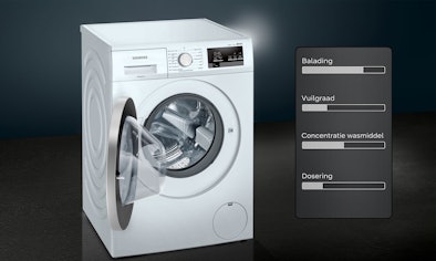 Siemens autoProgramma met analyse van belading, vuilgraad en dosering