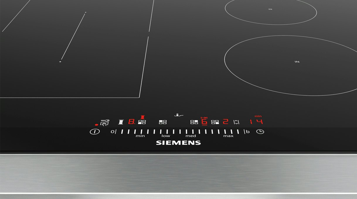 Bediening Siemens inductie kookplaat 70 cm.
