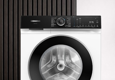 Siemens iQ500 wasmachine met iQdrive motor en digitaal display met Home Connect