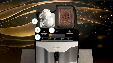 Allerlei innovatieve gemaksfuncties maken het bereiden van koffie eenvoudiger dan ooit.