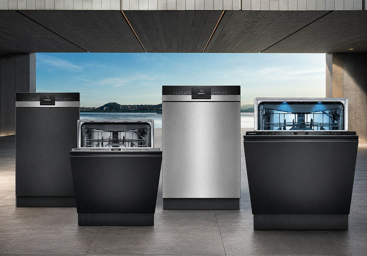 Verschillende types Siemens vaatwassers voor elke plek in de keuken