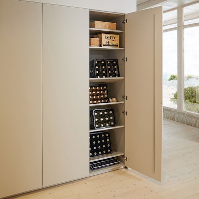 Slimme flessenkast opslag